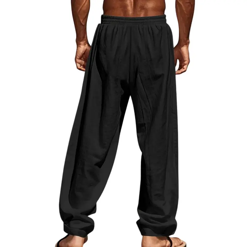 Herren Weite Hose mit Kordelzug