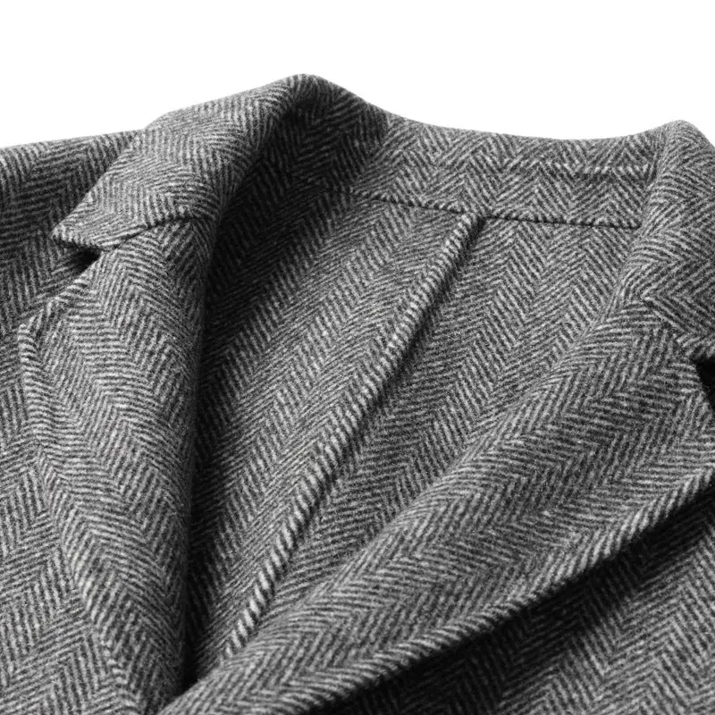 Herrenblazer mit Knöpfen und Taschen