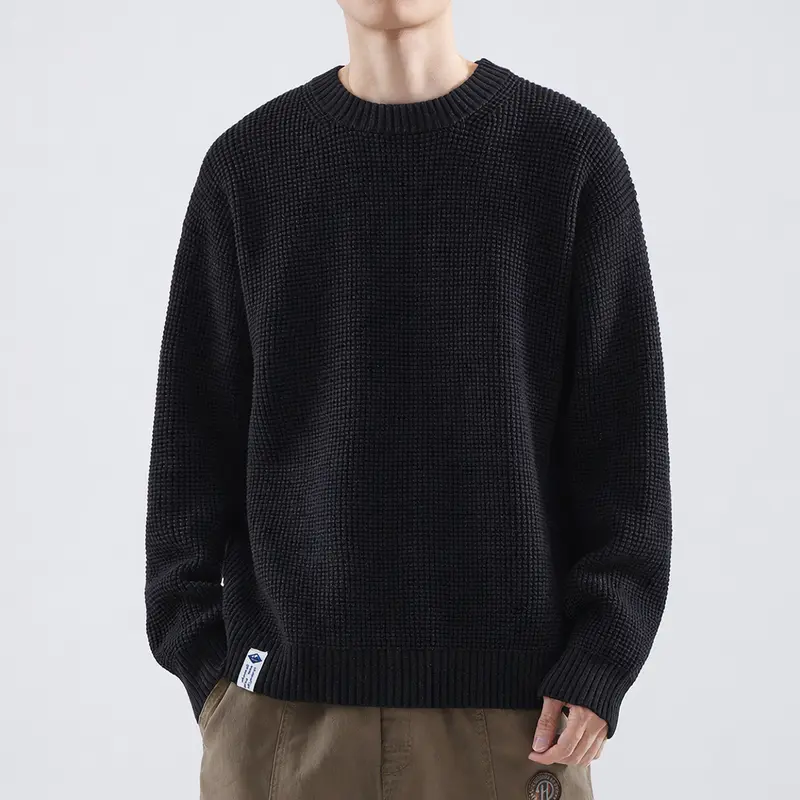 Herrenpullover Gant Pullover Herren Strukturierter Rundhals Modernes Design für Winter
