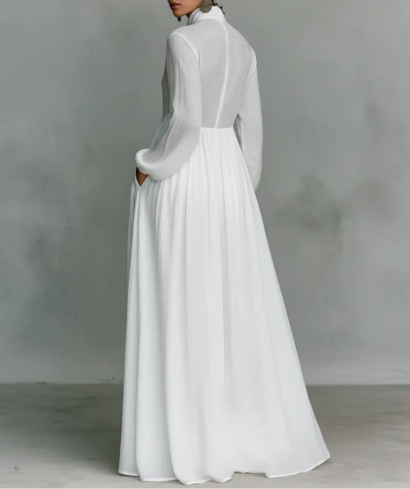 Hina - fließendes Maxikleid