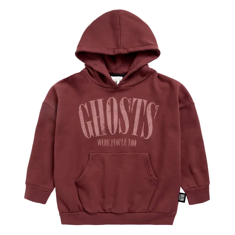 Hoodie Ghosts Were People Too Maroon