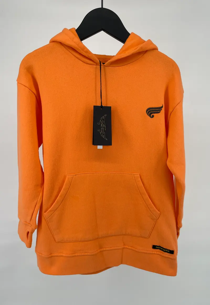 Hoodie Oranje Maat 122