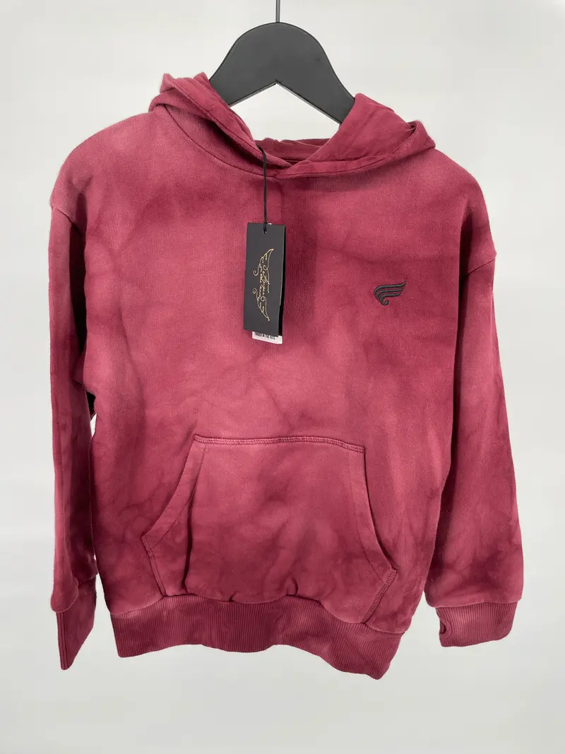Hoodie Rood Tie Dye