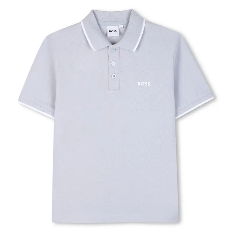 Hugo Boss - polo basis blauw