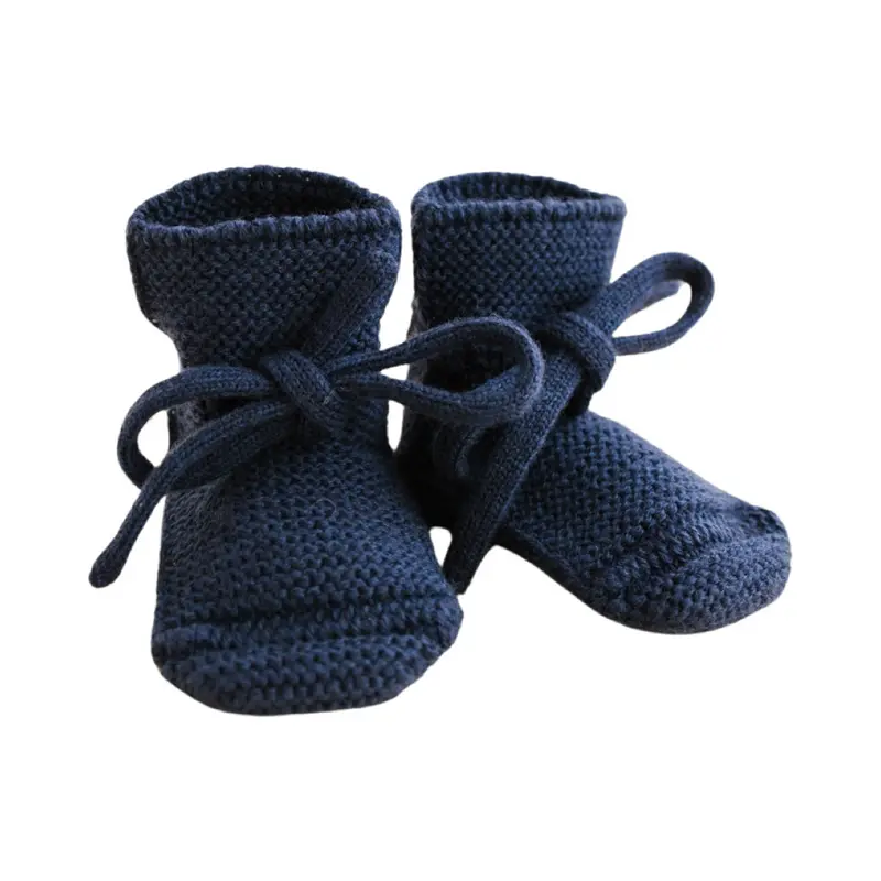 Hvid Booties Blue