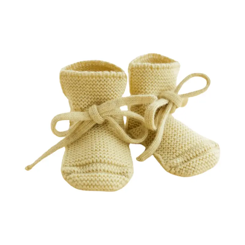 Hvid Booties Light Yellow