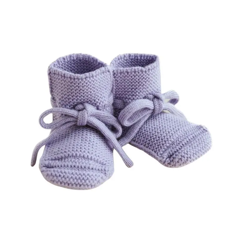 Hvid Booties Lilac
