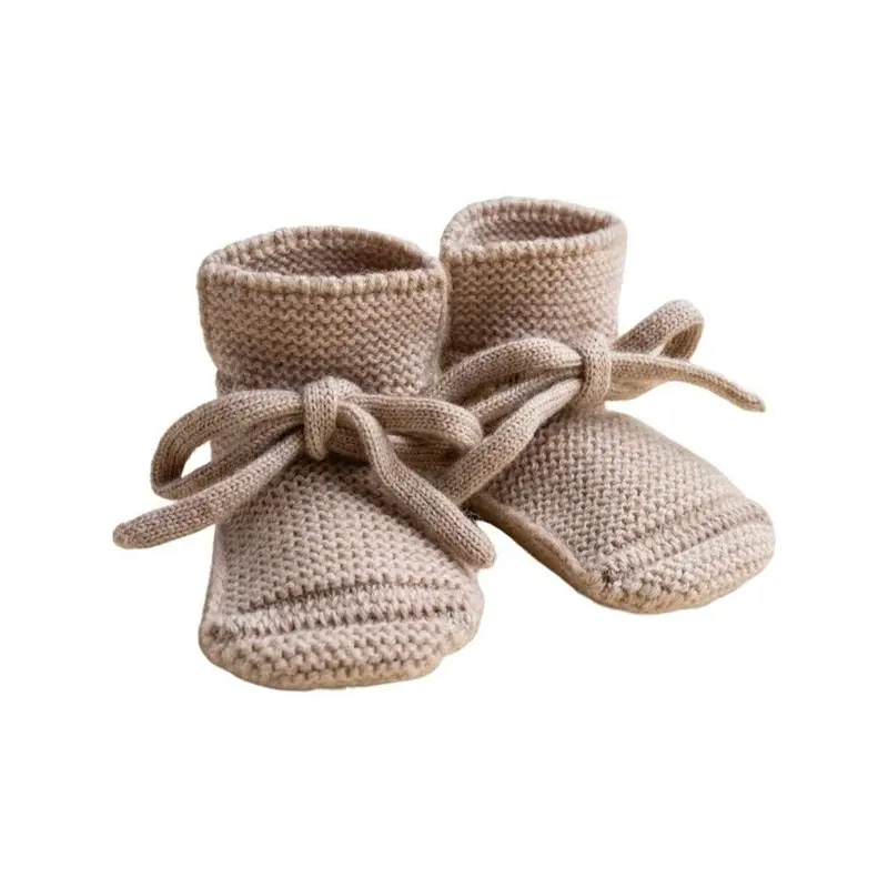 Hvid Booties Sand