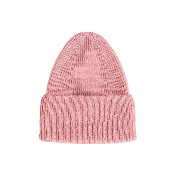 Hvid Fonzie Kids Beanie Bubblegum