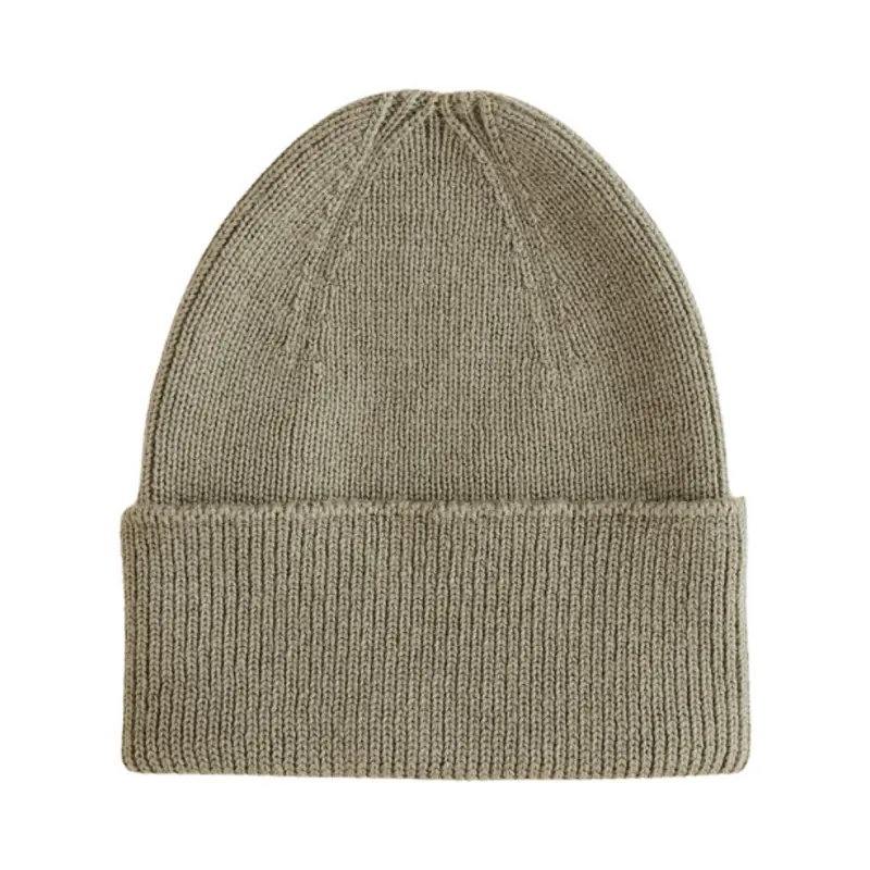 Hvid Fonzie Newborn Beanie Artichoke
