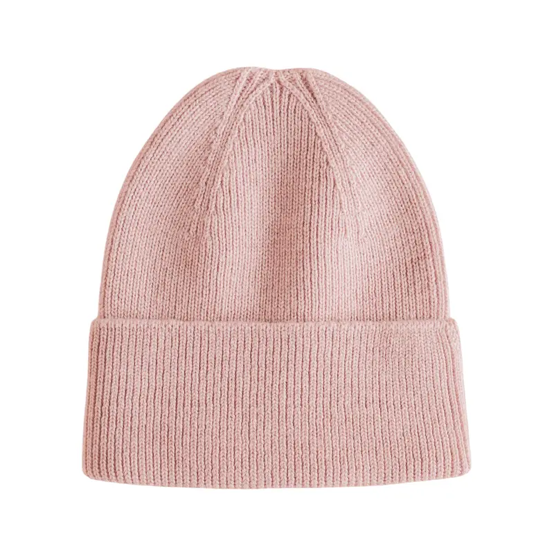 Hvid Fonzie Newborn Beanie Powder