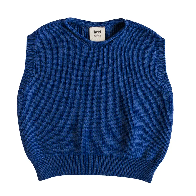 Hvid Harvey Kids Vest Cobalt Blue
