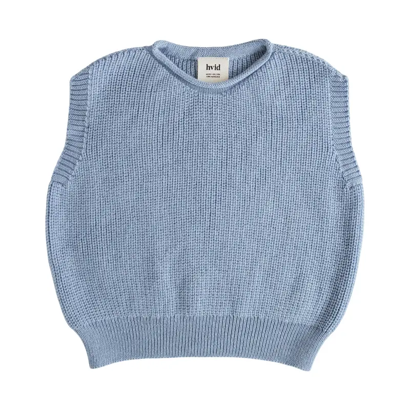 Hvid Harvey Kids Vest Light Blue