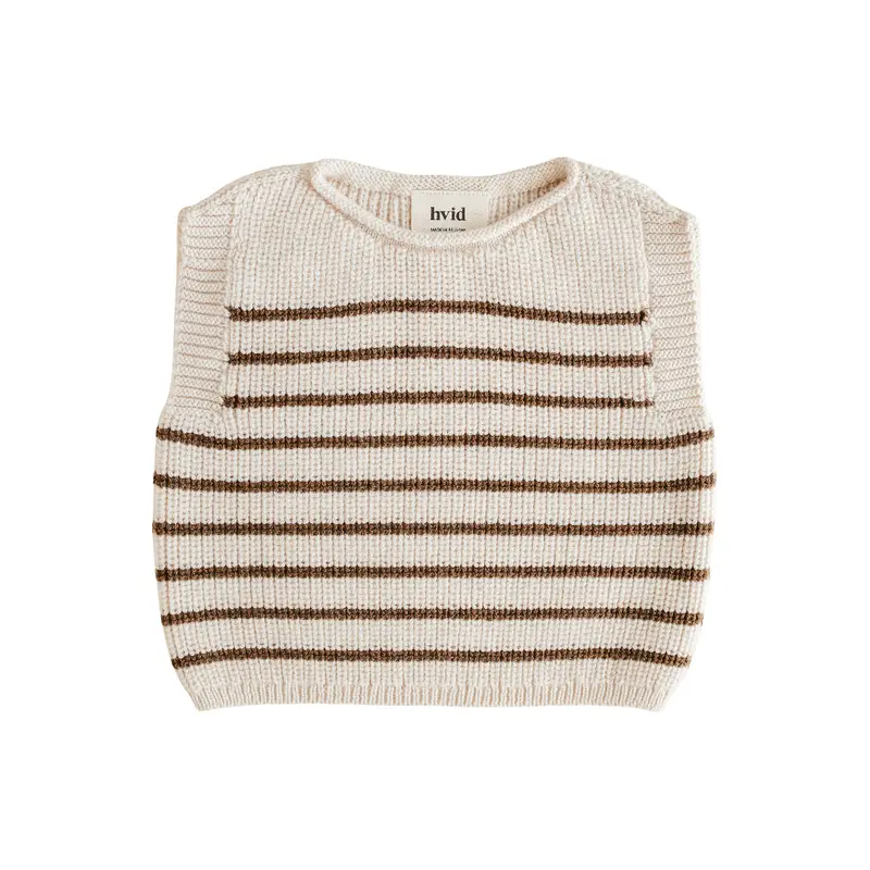 Hvid Harvey Vest Cream - Mocha