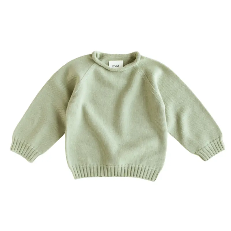 Hvid Sweater Georgette Mint