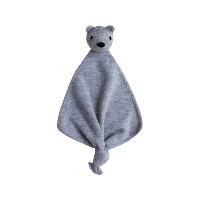 Hvid Teddy Tokki Grey Melange