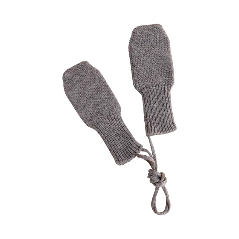 Hvid Wool Mittens Fiza Otter