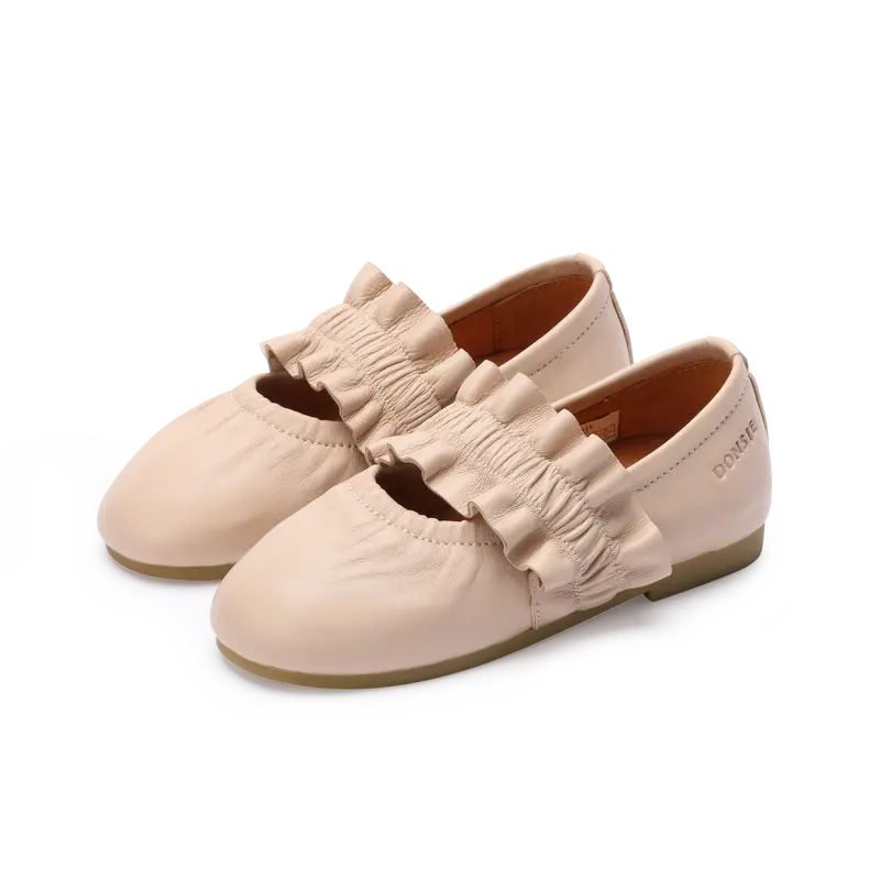 Iffie Ballerinas | Light Rose Sheep Leather
