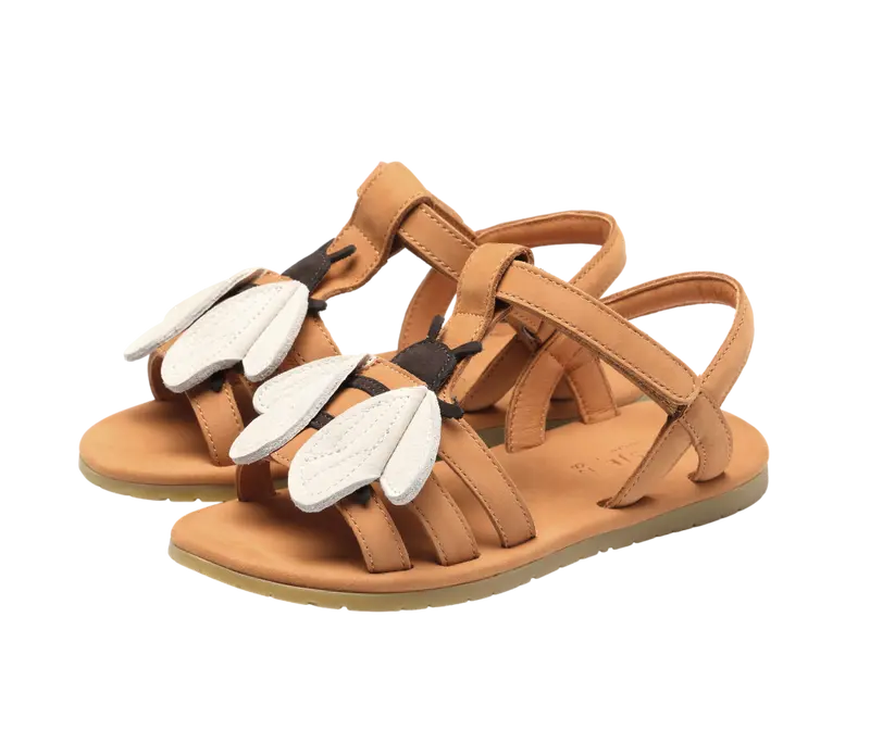 Iles Sky Sandals | Bee | Toffee Nubuck