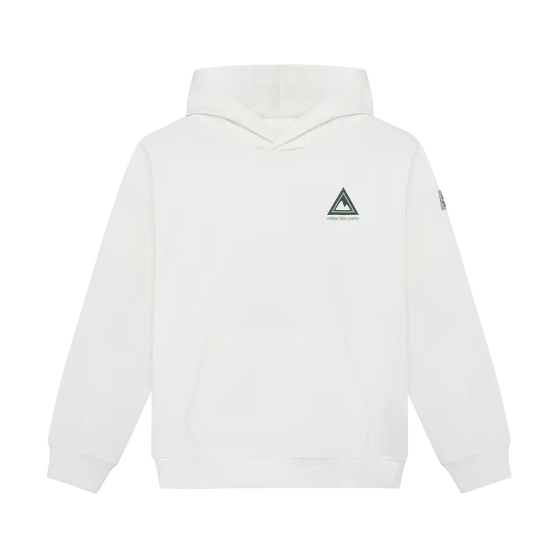 Indian Blue Jeans - Loose Fit Hoodie Backprint | Cloud