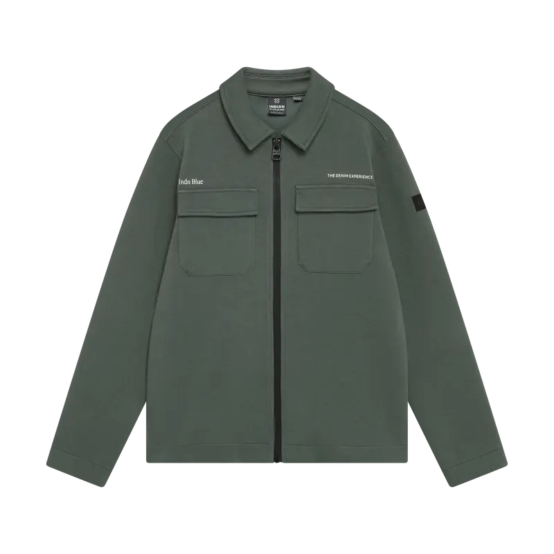 Indian Blue Jeans - Shirt Jacket Zip Indian | Dust Army