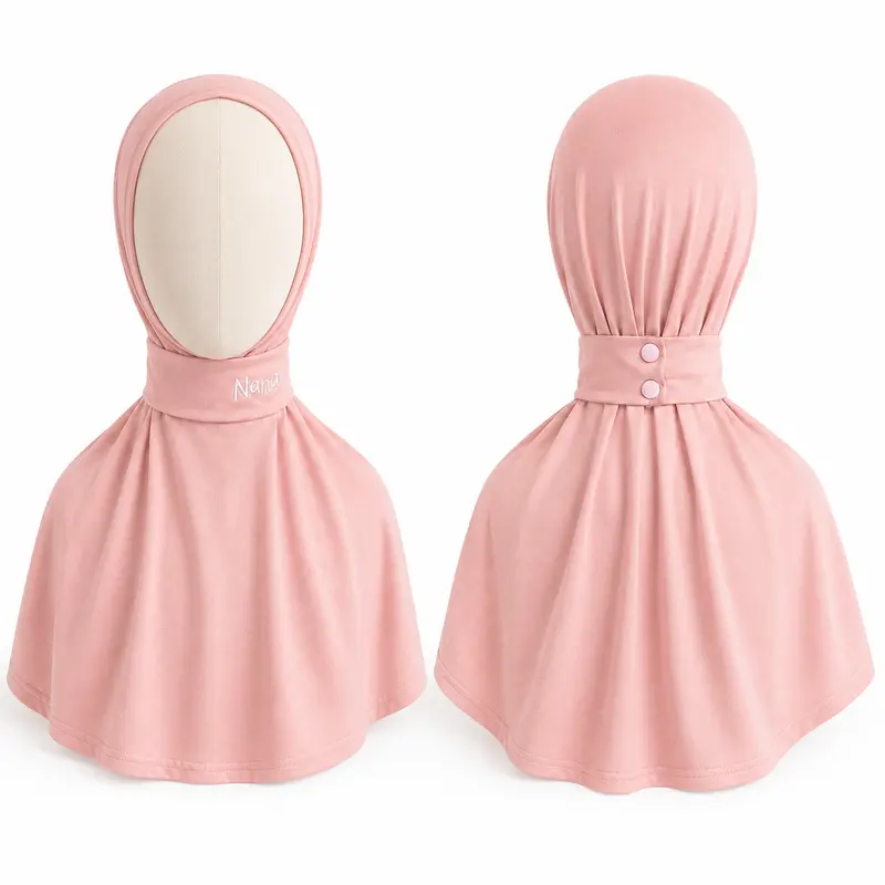 Instant Hijab Kids-Summer Pink(s)