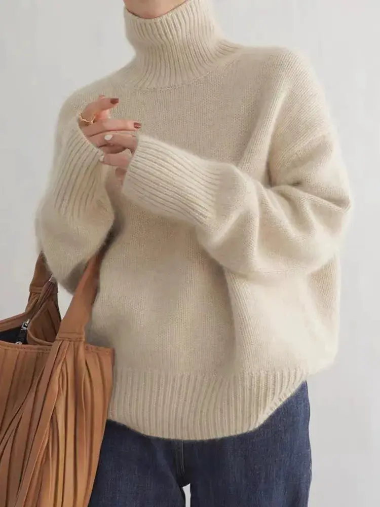 Isabella - Rollkragenpullover aus Kaschmir