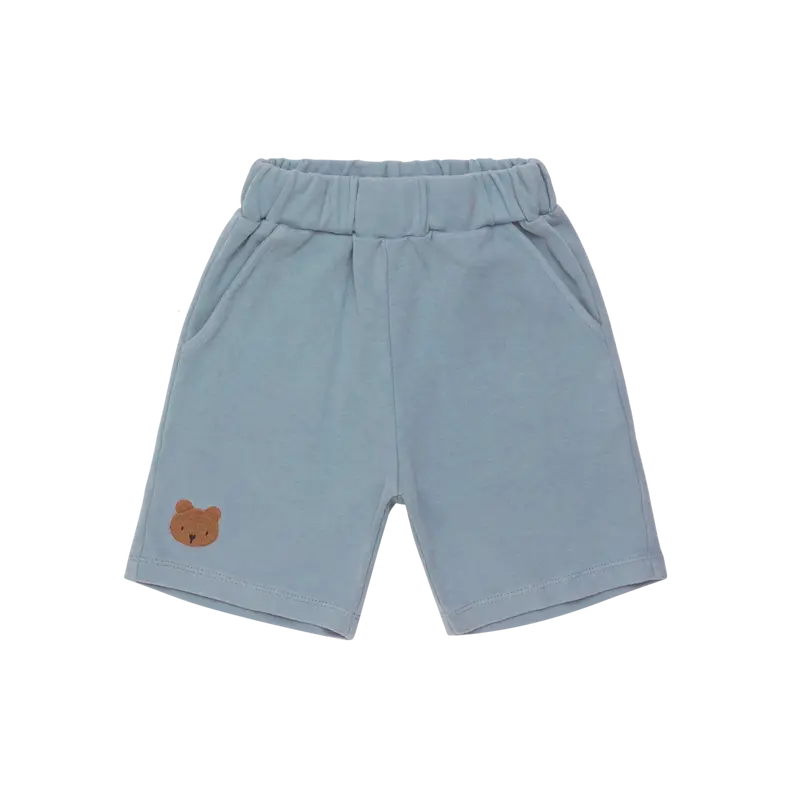 Ithri Shorts | Bear | Foggy Blue