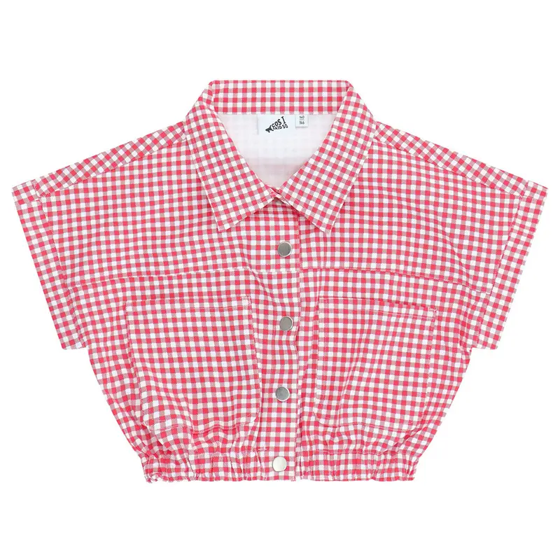 Jacket Boxy Vichy Check