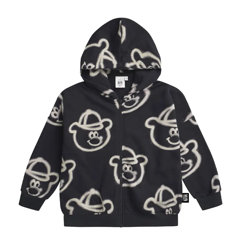 Jacket Hoodie Teddy Spray