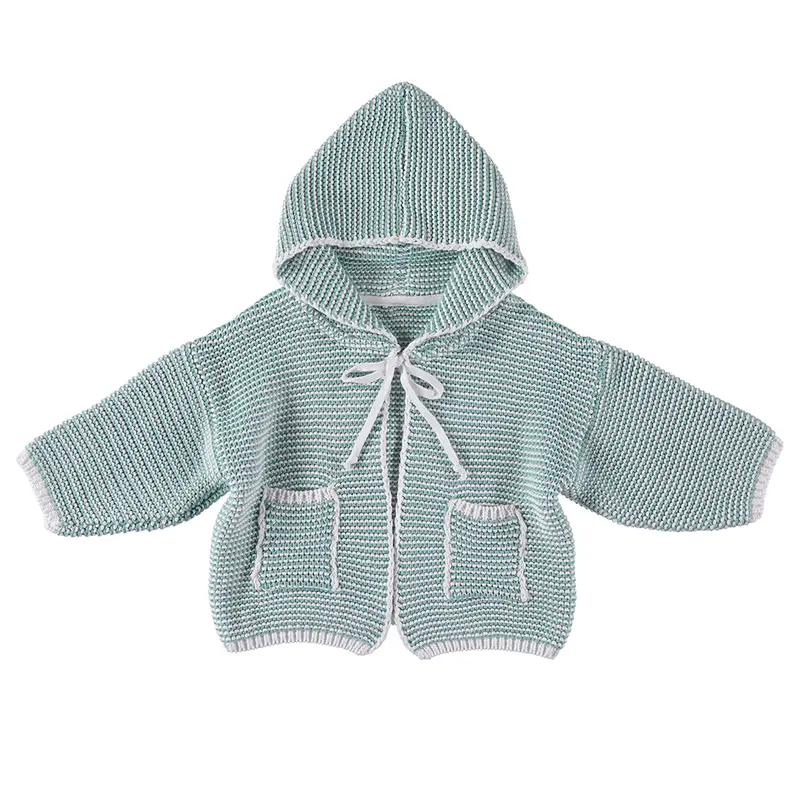 Jacket Knit Sage White