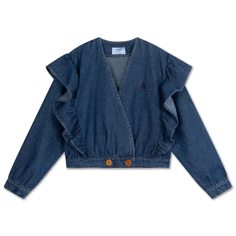 Jacket Nutty Rinsed Denim Blue