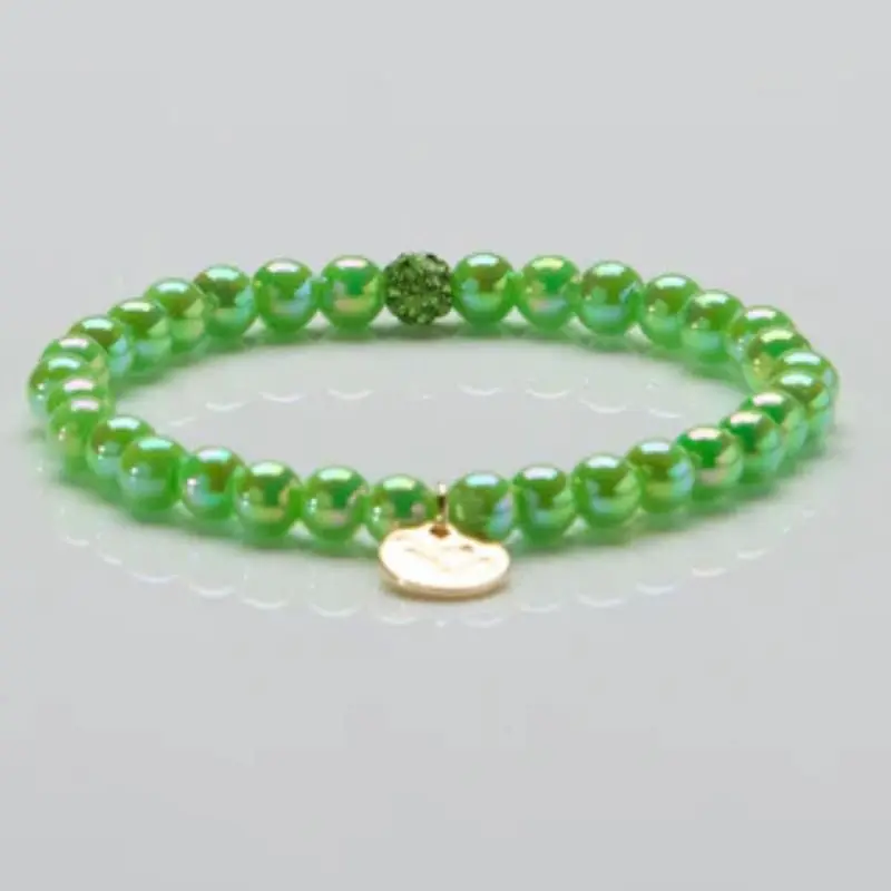 Jade Glow parelarmband 6mm