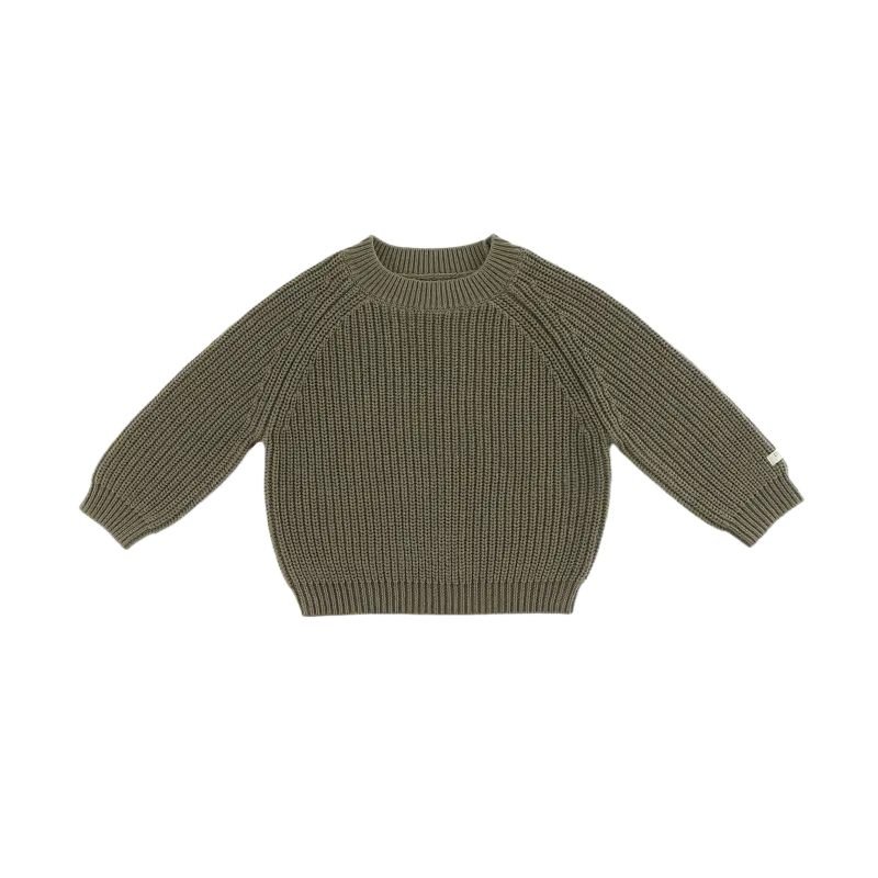 Jade Sweater | Stone Green