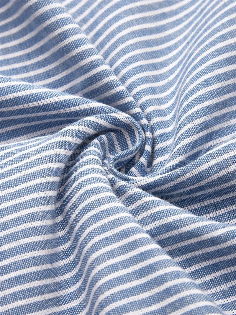 Jarna | Gestreiftes Midi-Kleid