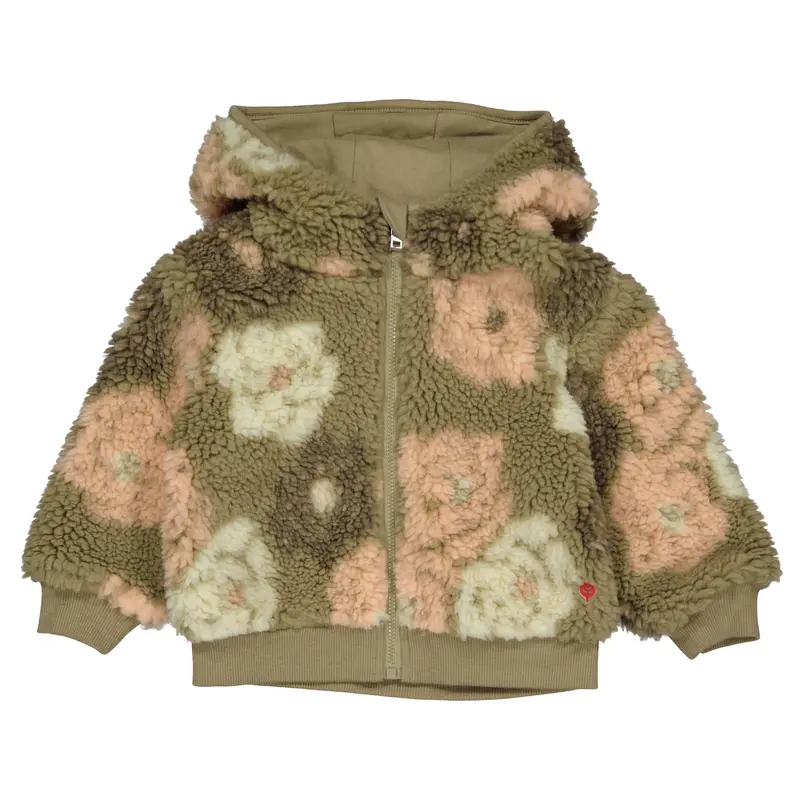 Jas bloem | AOP Green Flower