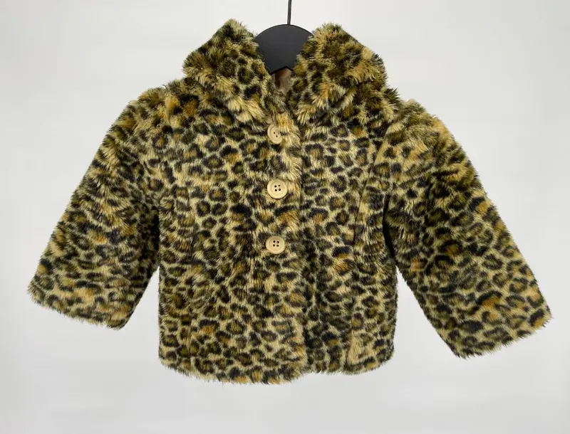 Jas Bruin Luipaard Maat 86