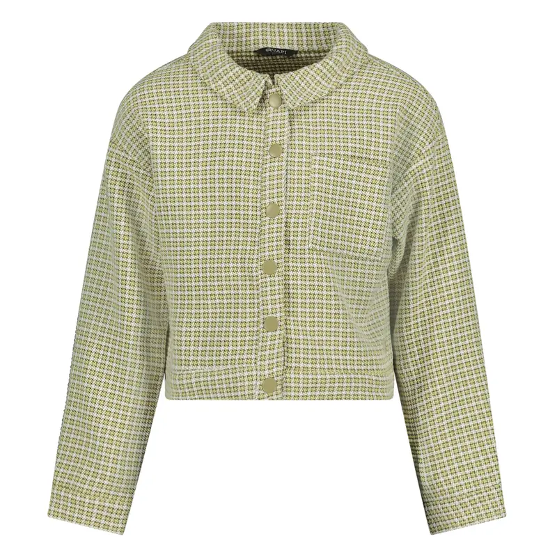 Jas met ruit | Soft Green