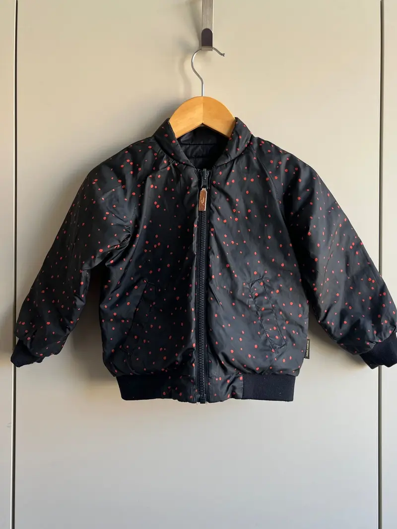 Jas Mini Rodini maat 92/98 reversible