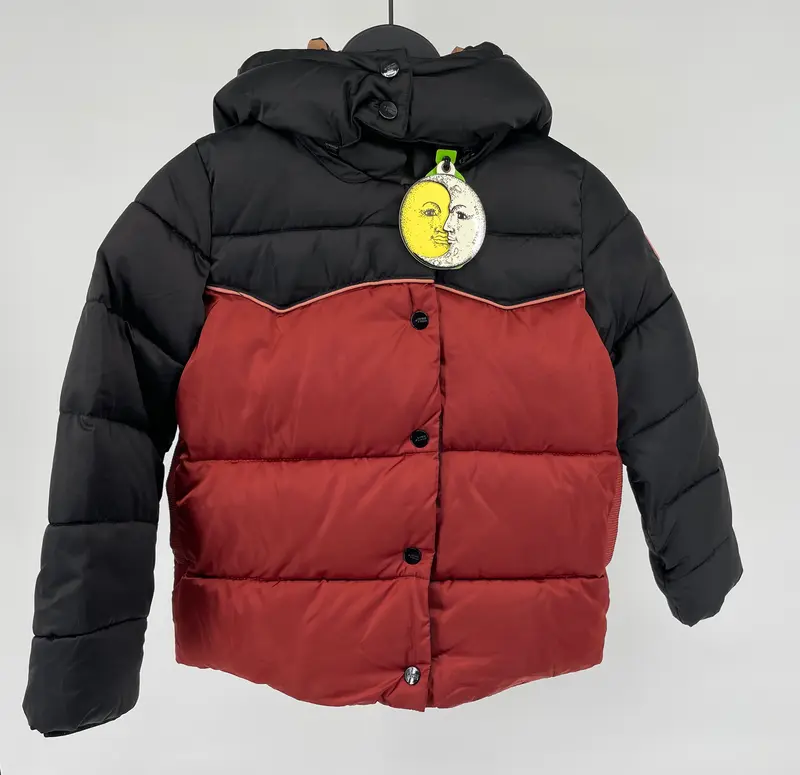 Jas Rood Zwart Maat 116