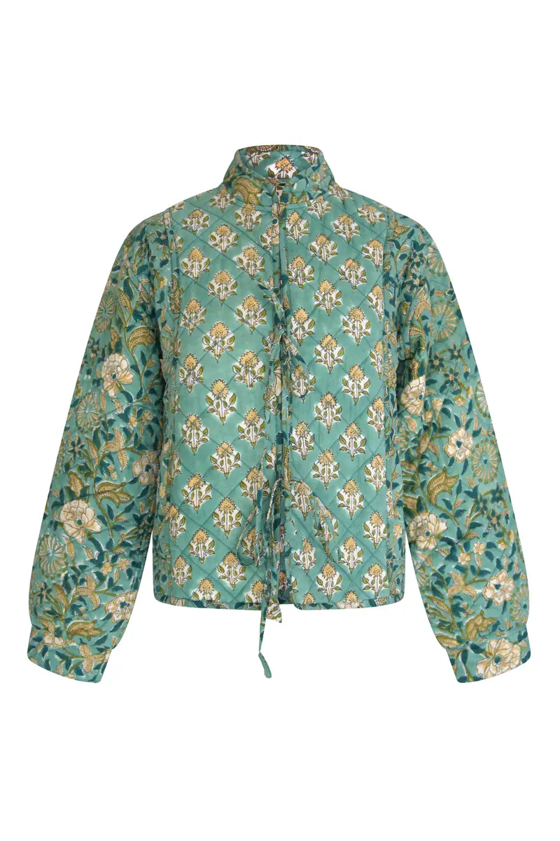 Jasmine Garden Quilted Jacket