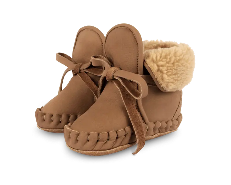 Jaya Booties | Truffle Nubuck