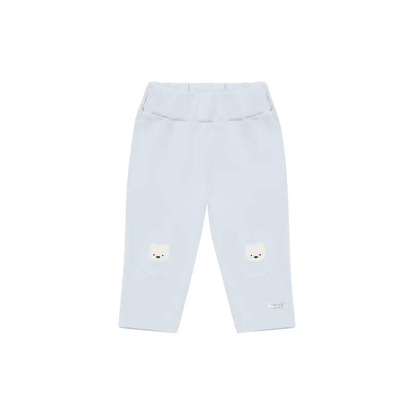 Joek Trousers | Polar Bears | Ice Blue
