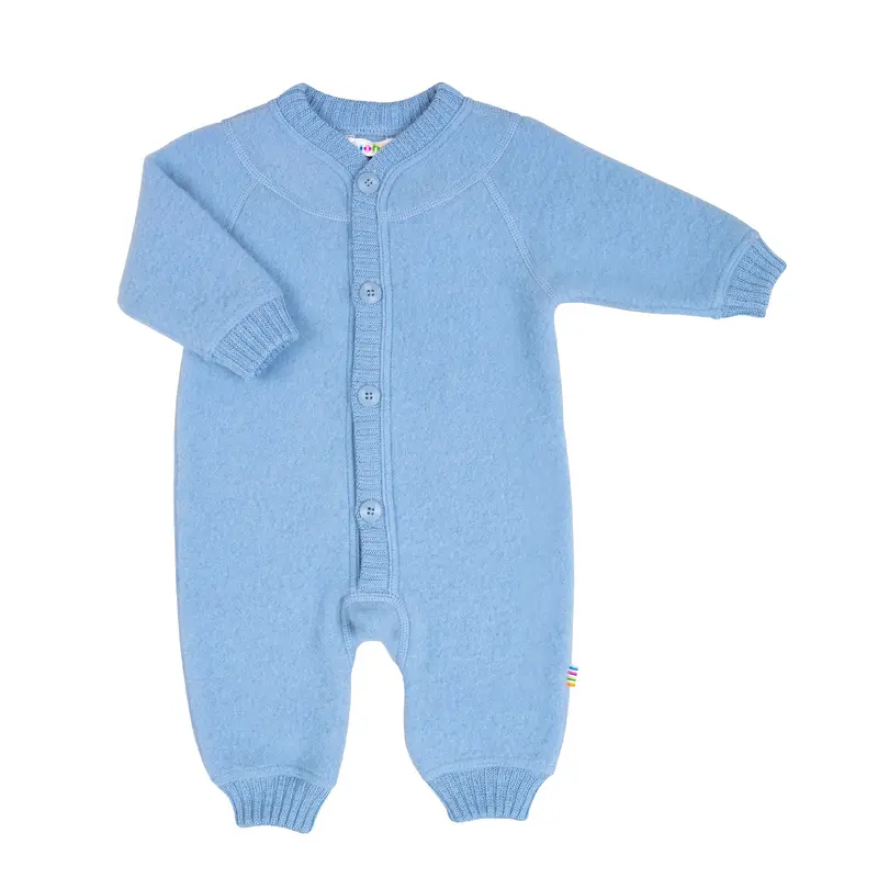 Joha Jumpsuit Wool Fleece Allure Blue