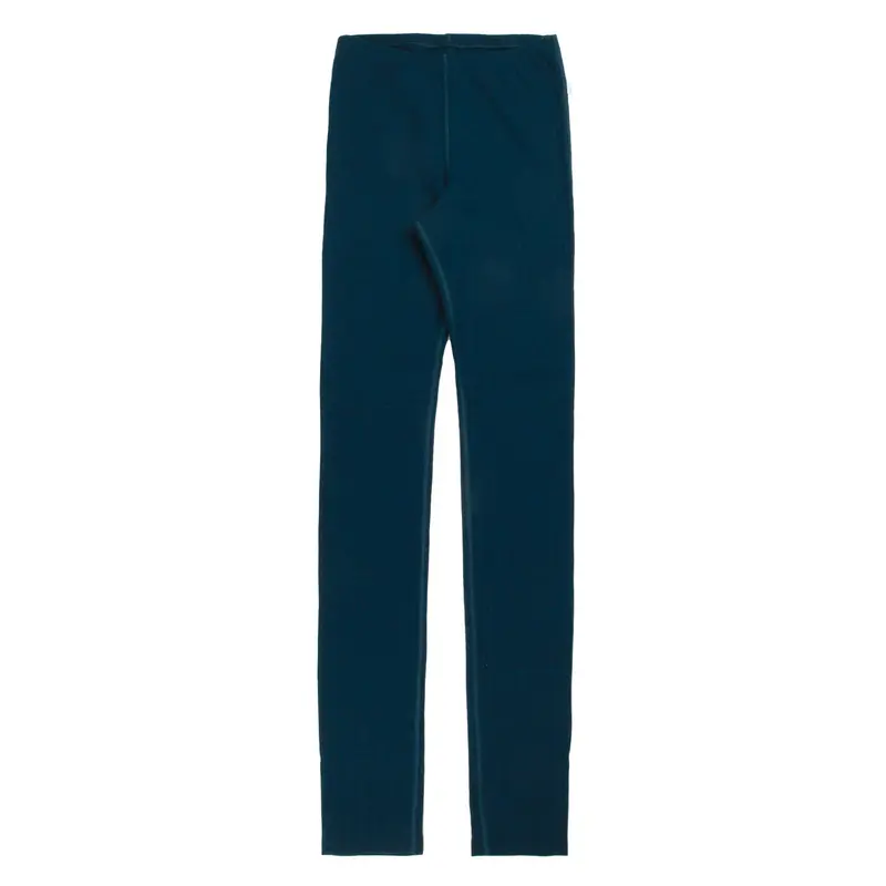Joha - Woman's Needledrop Leggings Dark Turquoise Melange