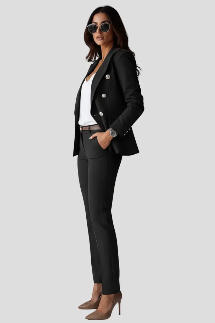 Johanna | Damen Lässig Blazer Anzug Set