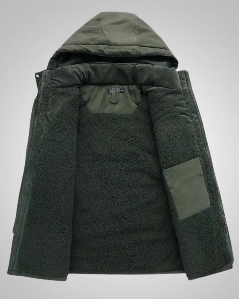 John | Herren Kapuze Gepolsterter Winter Parka