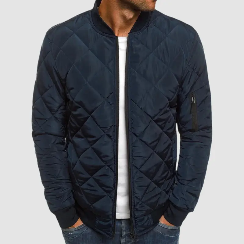 Jonas | Herren Gesteppte Leichte Frühlingsjacke