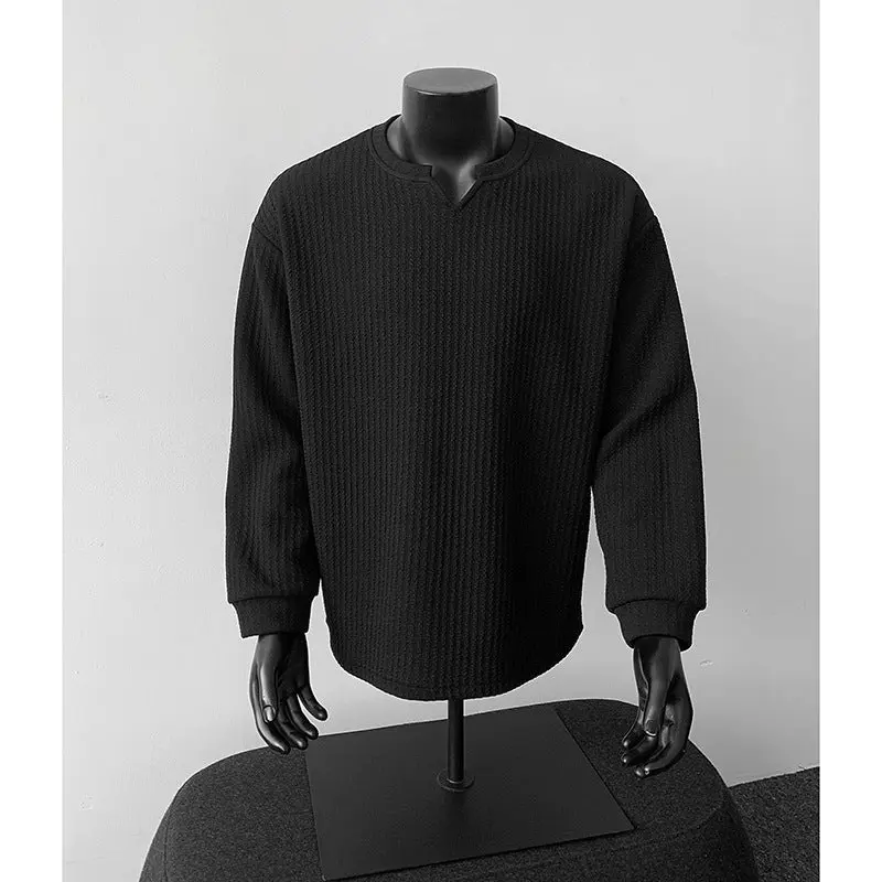 Jonas | Herren Grobstrick Pullover mit V-Kragen