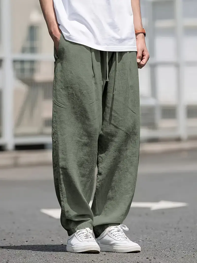 Jonash | Atmungsaktive Baumwollhose mit Taschen